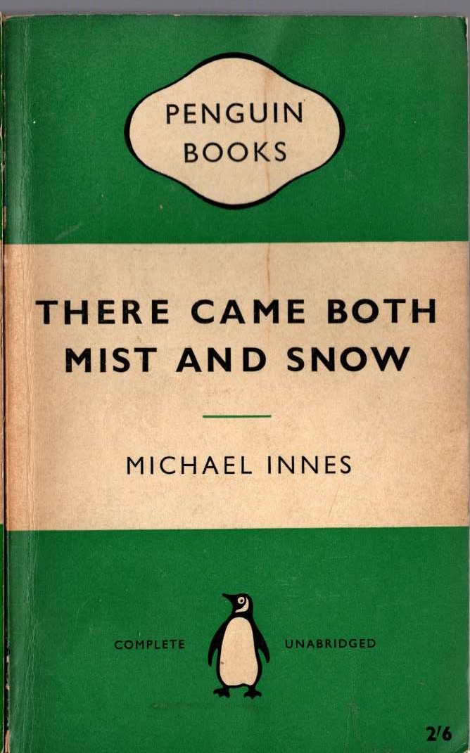 Michael Innes  THE CAME BOTH MIST AND SNOW front book cover image