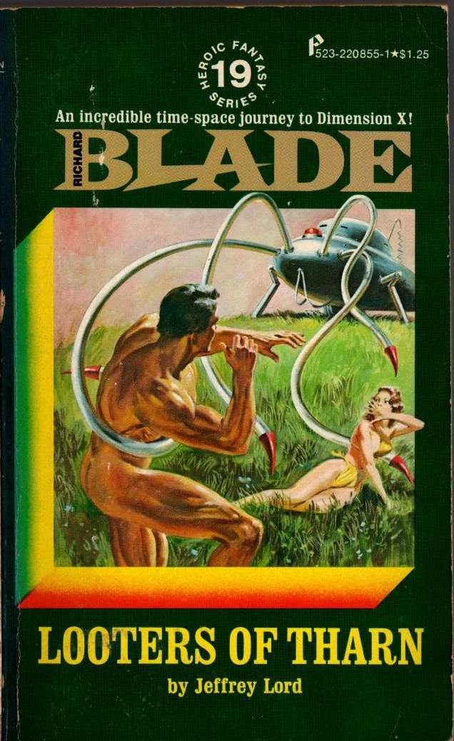 Jeffrey Lord  BLADE 19: LOOTERS OF THARN front book cover image