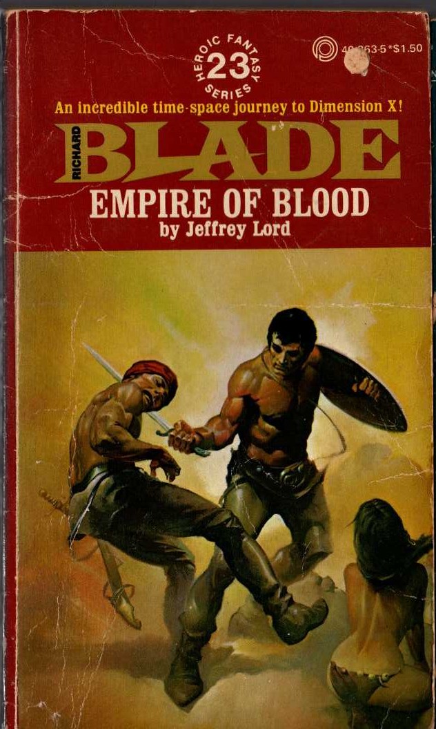 Jeffrey Lord  BLADE 23: EMPIRE OF BLOOD front book cover image