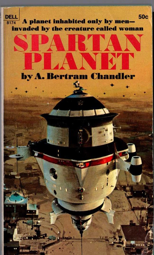 A.Bertram Chandler  SPARTAN PLANET front book cover image