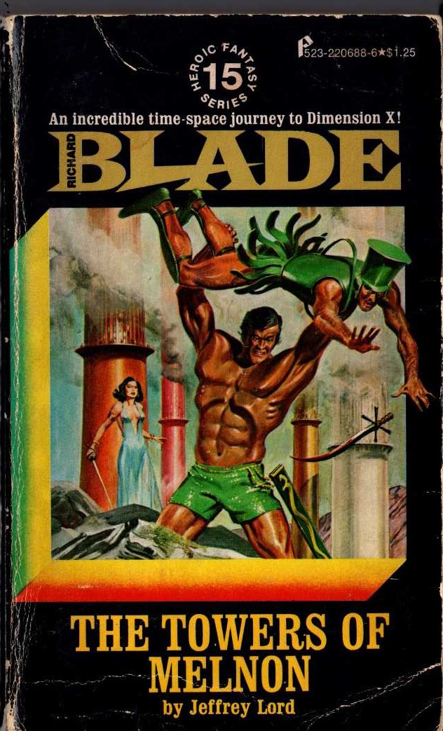 Jeffrey Lord  BLADE 15: THE TOWERS OF MELNON front book cover image