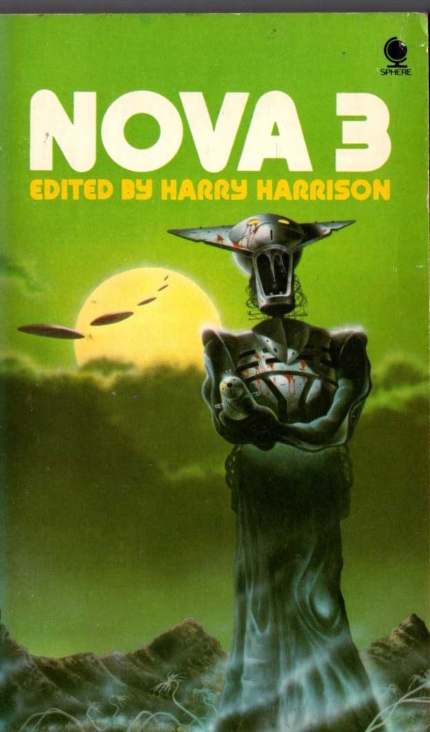 Harry Harrison (edits) NOVA 3 front book cover image