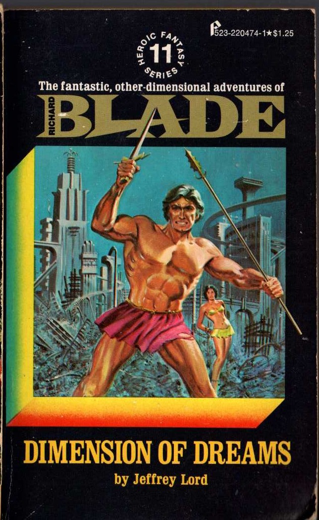 Jeffrey Lord  BLADE 11: DIMENSION OF DREAMS front book cover image