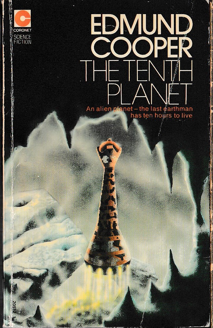 Edmund Cooper  THE TENTH PLANET front book cover image