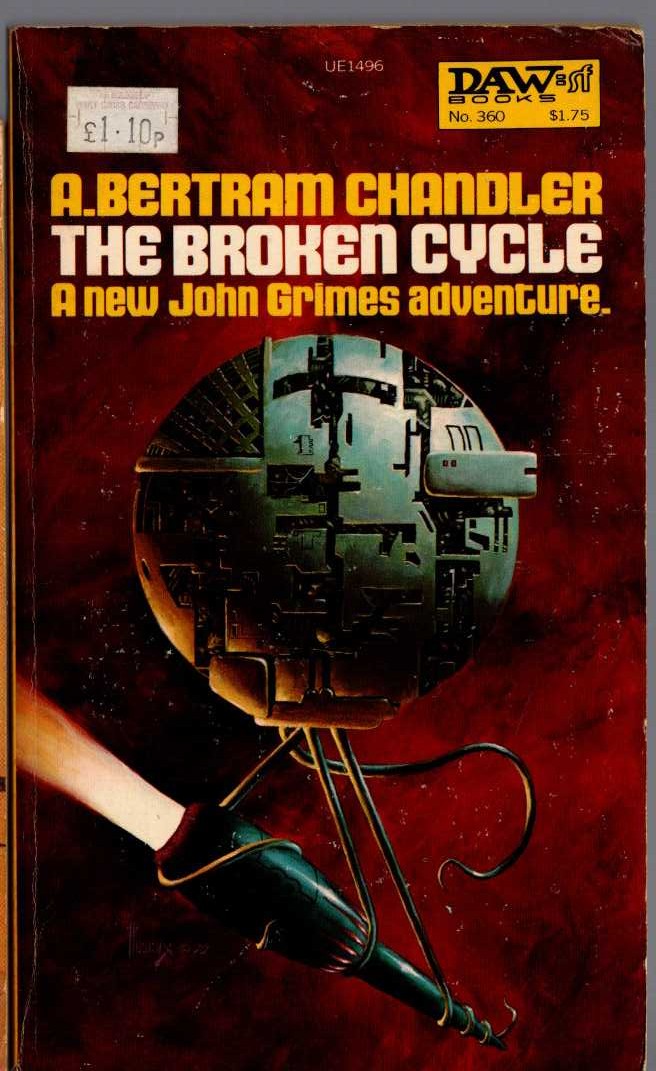 A.Bertram Chandler  THE BROKEN CYCLE front book cover image