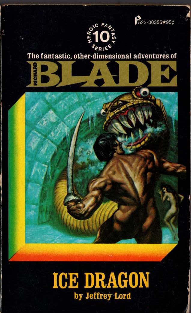 Jeffrey Lord  BLADE 10: ICE DRAGON front book cover image