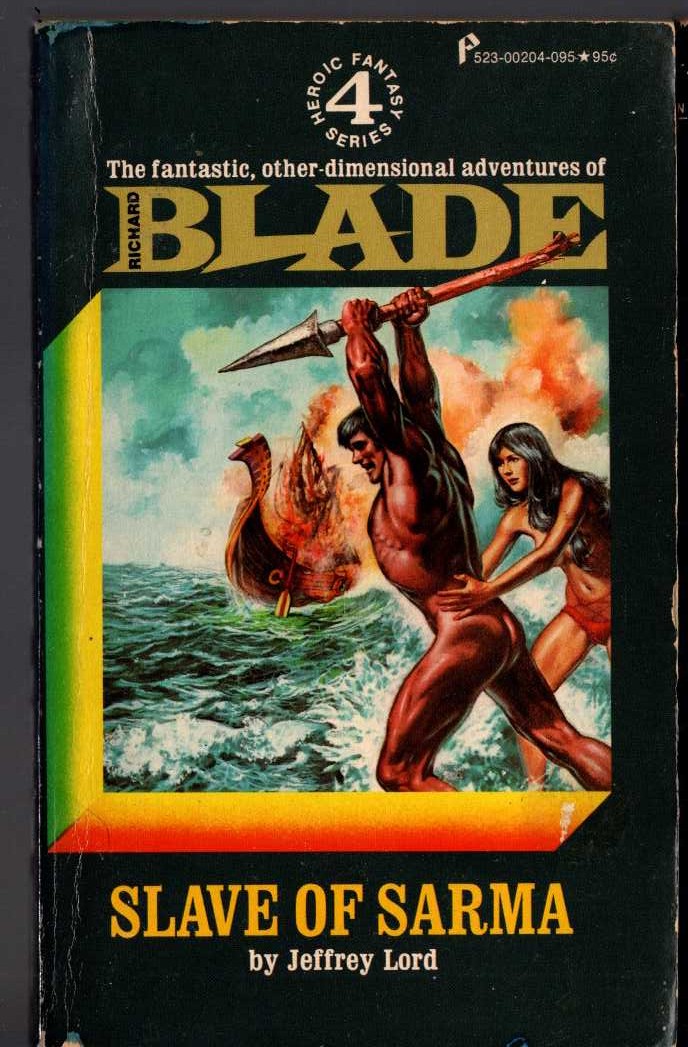 Jeffrey Lord  BLADE 4: SLAVE OF SARMA front book cover image