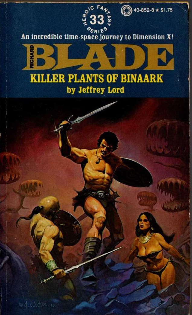 Jeffrey Lord  BLADE 33: KILLER PLANTS OF BINAARK front book cover image