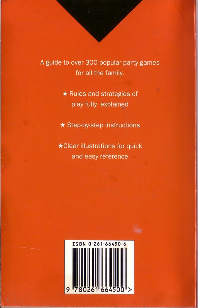 Anonymous   FAMILY & PARTY GAMES magnified rear book cover image