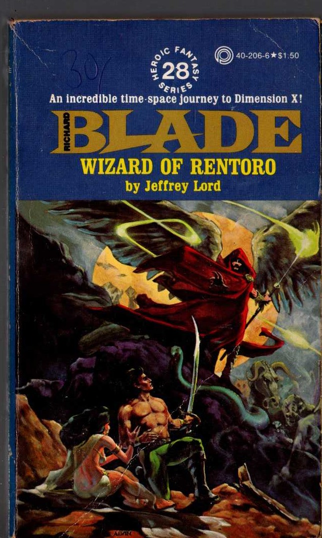 Jeffrey Lord  BLADE 28: WIZARD OF RENTORO front book cover image