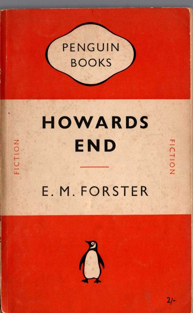E.M. Forster  HOWARDS END front book cover image