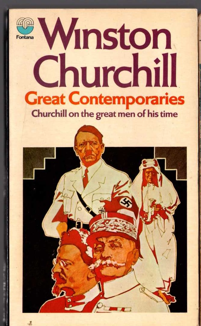 Winston Churchill  GREAT CONTEMPORARIES front book cover image