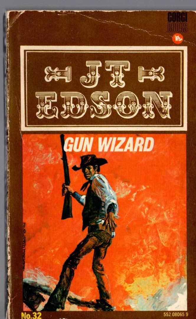 J.T. Edson  GUN WIZARD front book cover image