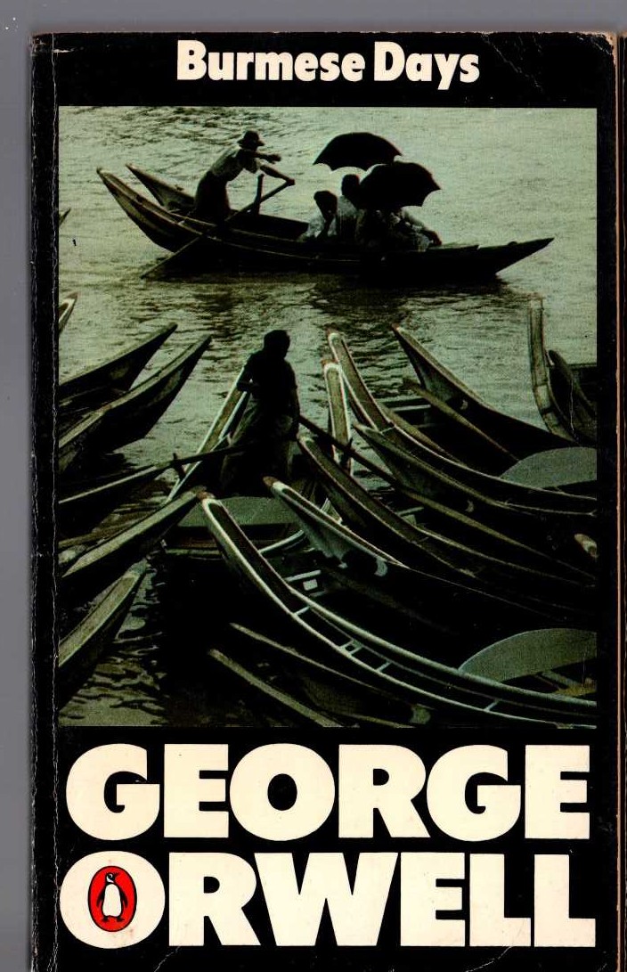 George Orwell  BURMESE DAYS front book cover image