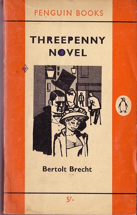 Bertolt Brecht  THREEPENNY NOVEL front book cover image