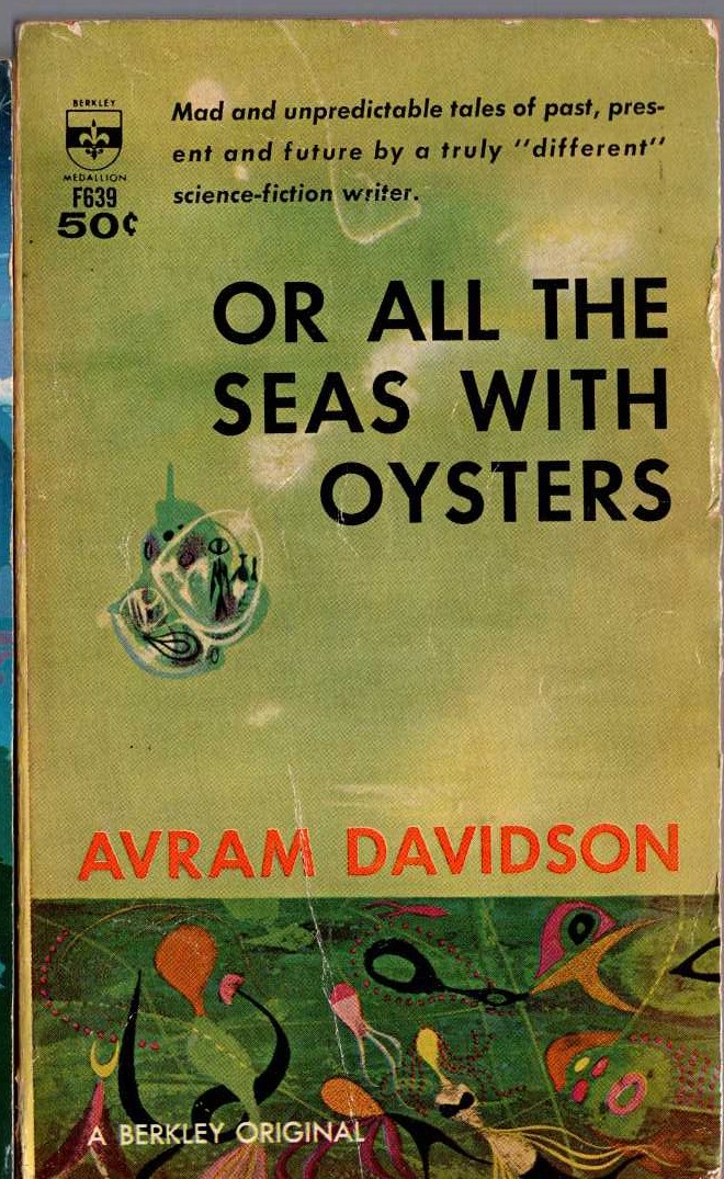 Avram Davidson  OR ALL THE SEAS WITH OYSTERS front book cover image