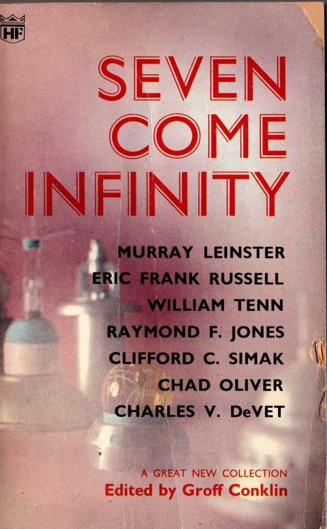 Geoff Conklin (edits) SEVEN COME INFINITY front book cover image