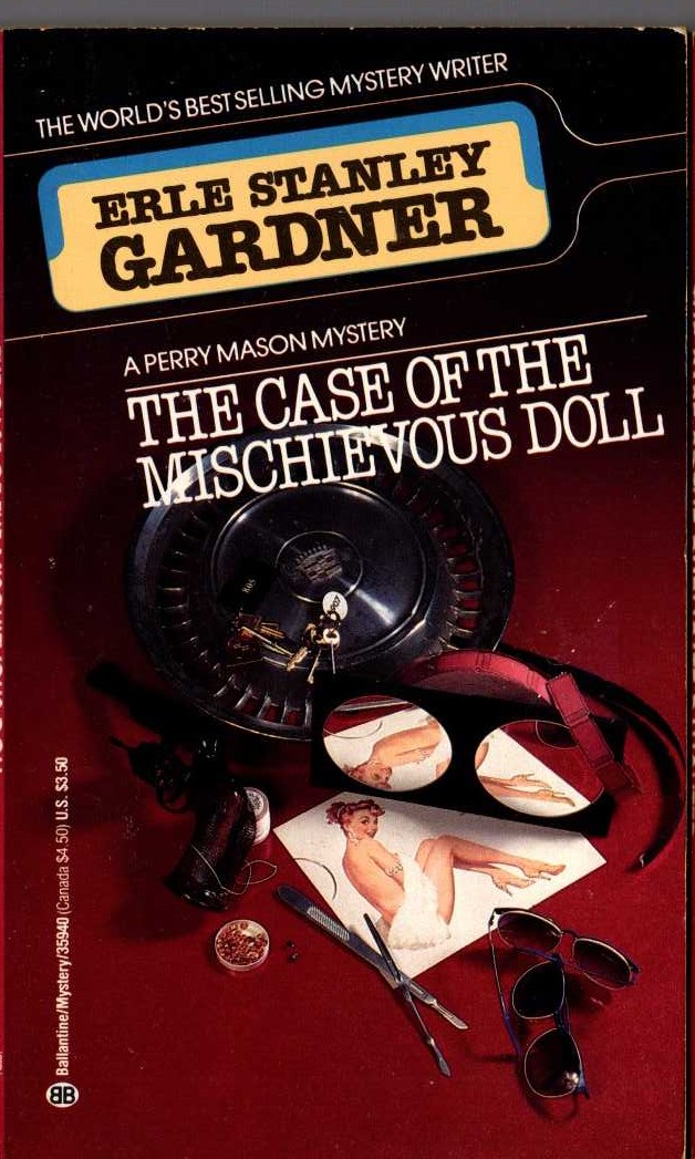 Erle Stanley Gardner  THE CASE OF THE MISCHIEVOUS DOLL front book cover image