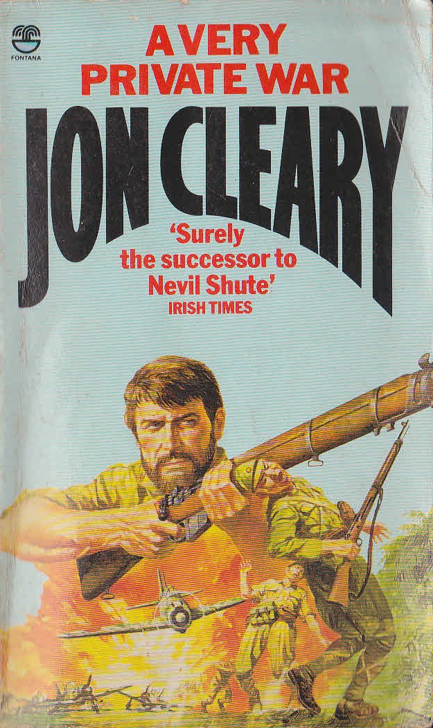 Jon Cleary  A VERY PRIVATE WAR front book cover image