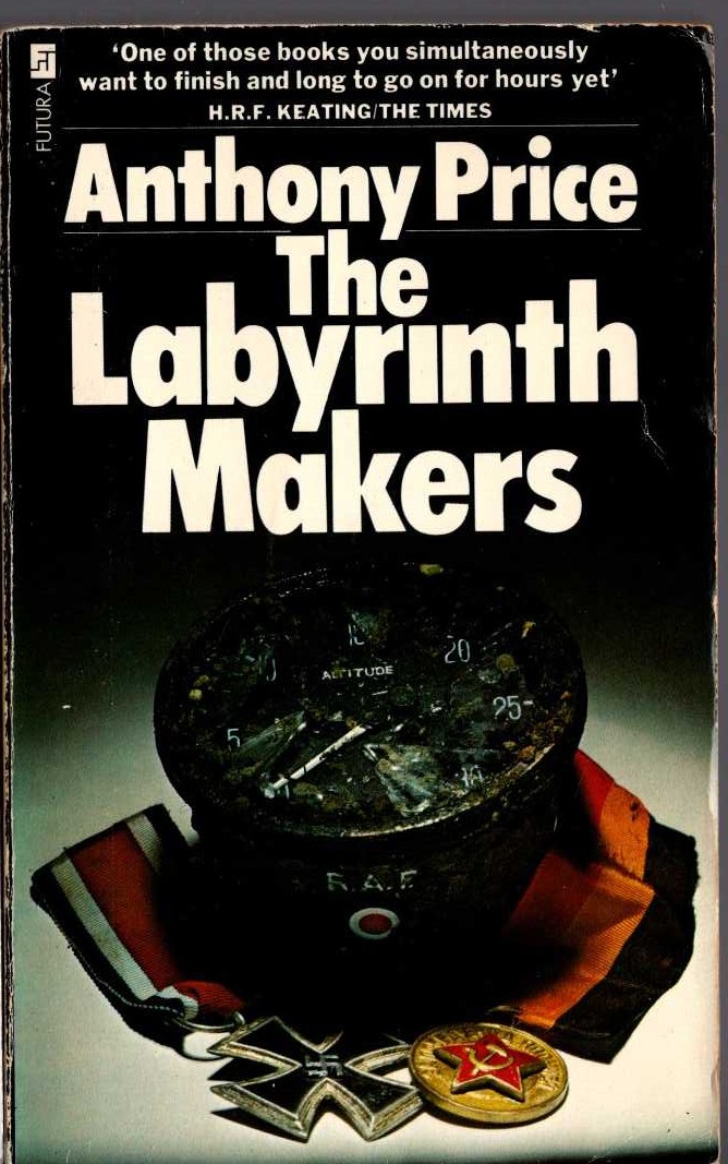 Anthony Price  THE LABYRINTH MAKERS front book cover image
