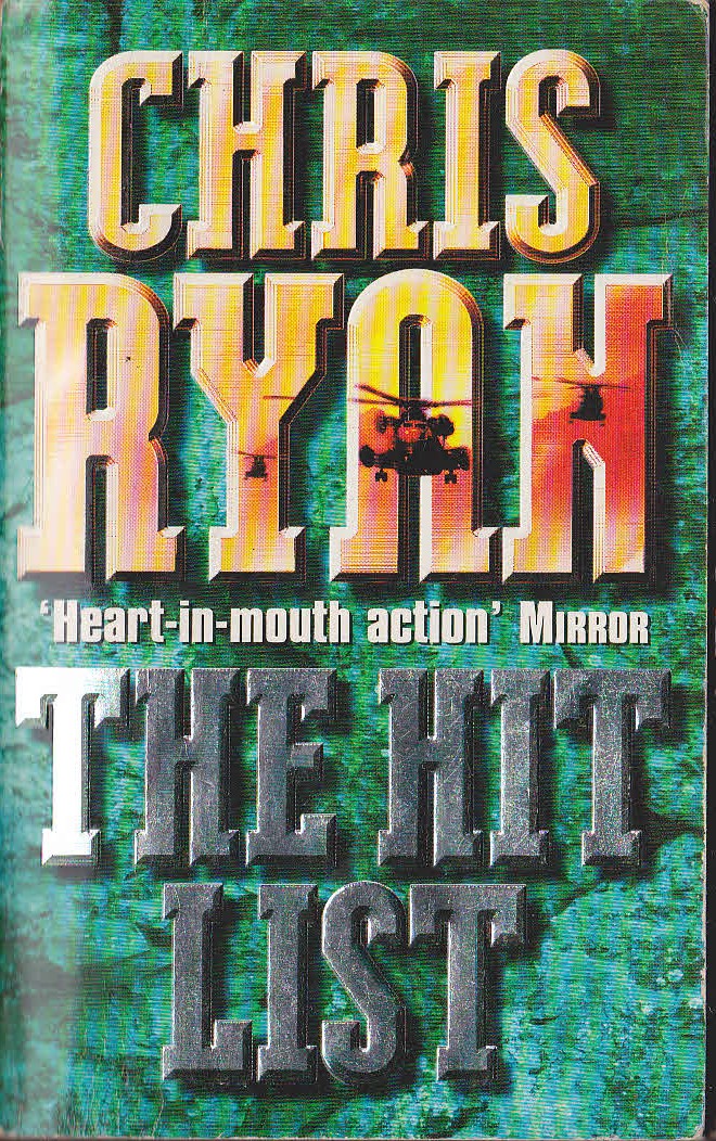 Chris Ryan  THE HIT LIST front book cover image