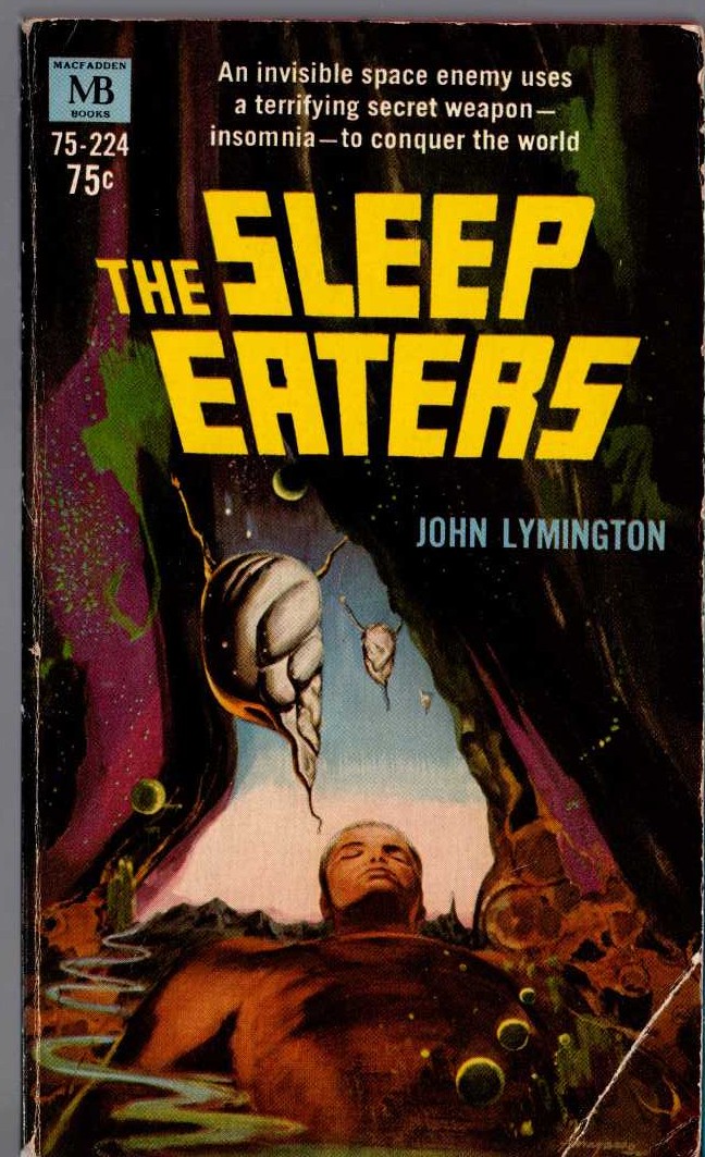 John Lymington  THE SLEEP EATERS front book cover image