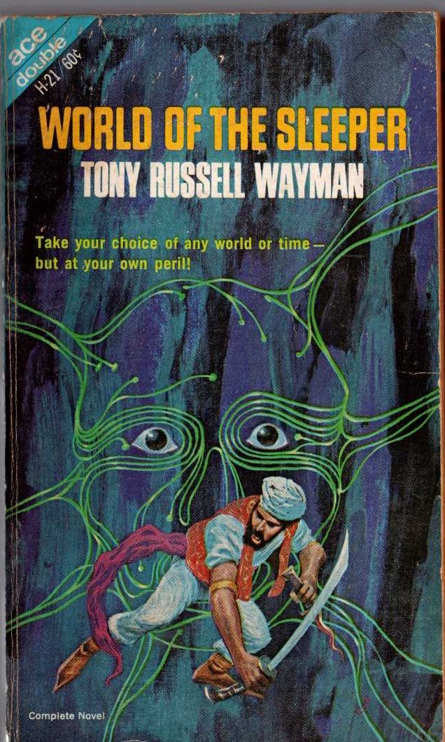 (Ace Double: Jack Vance  &  Tony Russell Wayman) THE LAST CASTLE (Vance) and WORLD OF THE SLEEPER (Wayman) front book cover image
