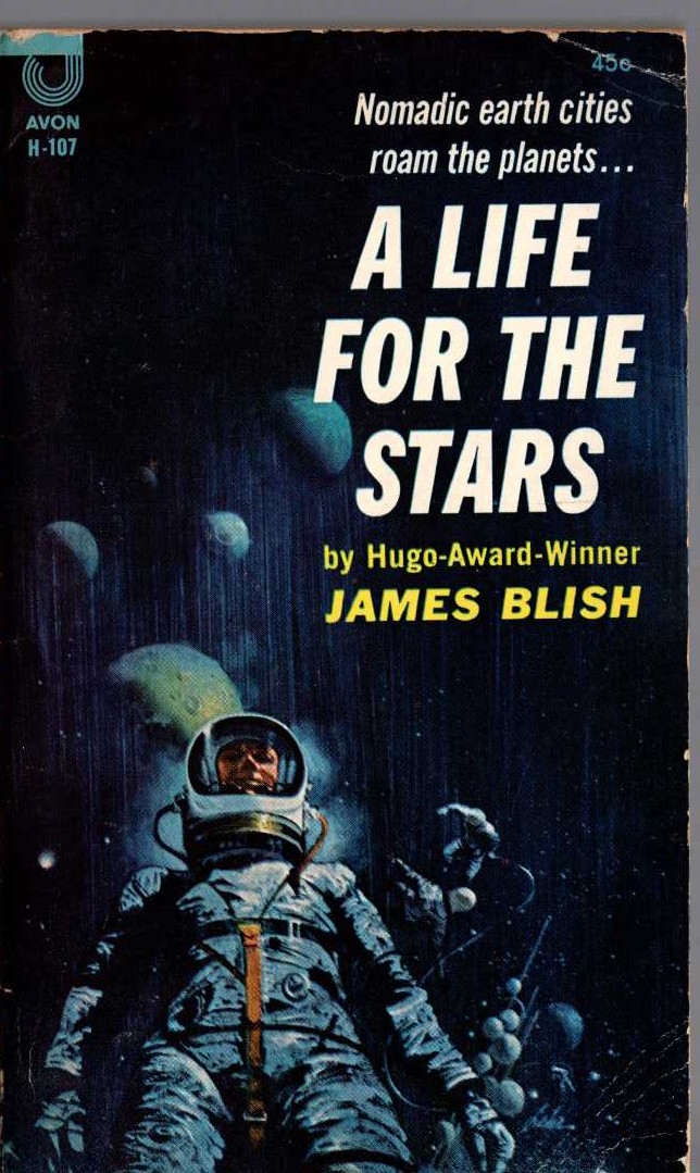 James Blish  A LIFE FOR THE STARS front book cover image
