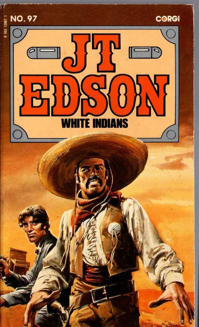 J.T. Edson  WHITE INDIANS front book cover image