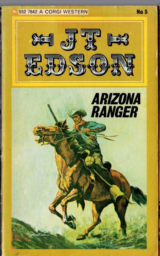 J.T. Edson  ARIZONA RANGER front book cover image