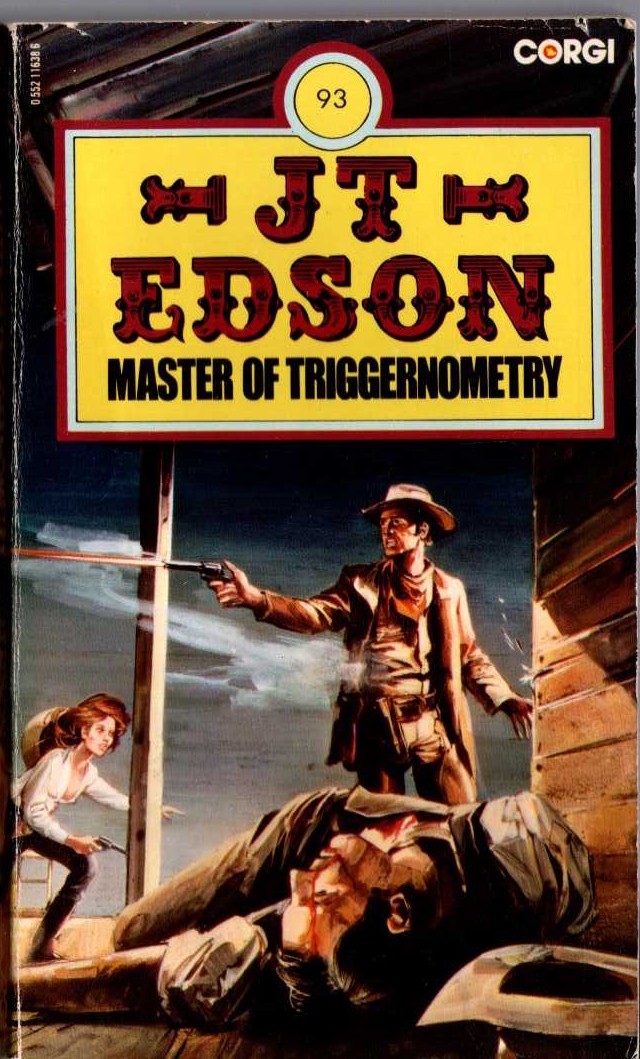 J.T. Edson  MASTER OF TRIGGERNOMETRY front book cover image