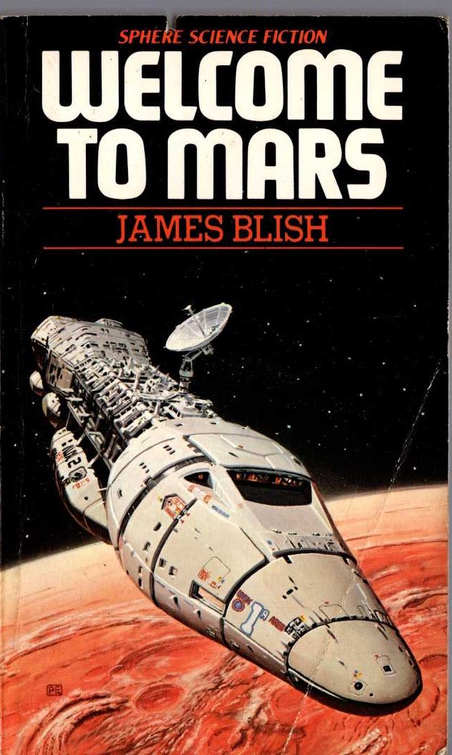 James Blish  WELCOME TO MARS front book cover image
