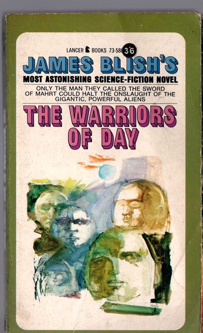 James Blish  THE WARRIORS OF DAY front book cover image