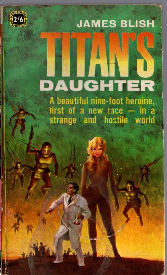 James Blish  TITAN'S DAUGHTER front book cover image
