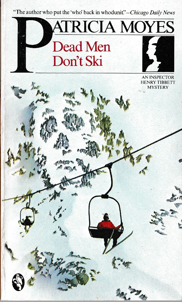Patricia Moyes  DEAD MEN DON'T SKI front book cover image