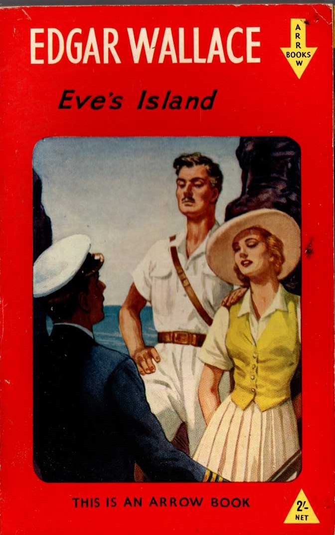 Edgar Wallace  EVE'S ISLAND front book cover image