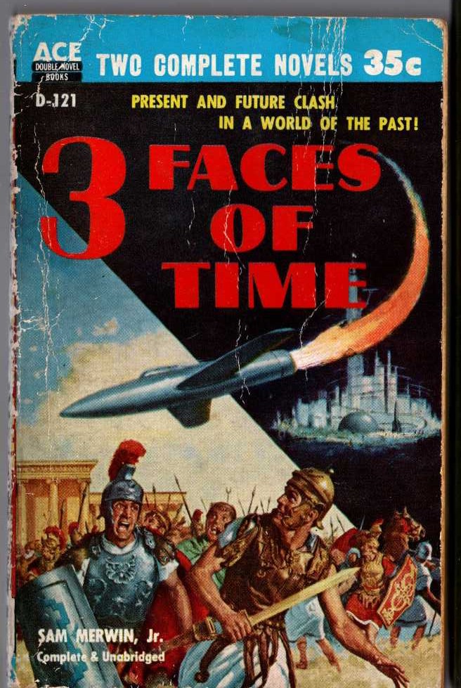 THE STARS ARE OURS! / 3 FACES OF TIME magnified rear book cover image
