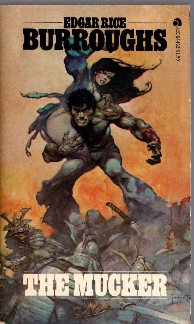 Edgar Rice Burroughs  THE MUCKER front book cover image