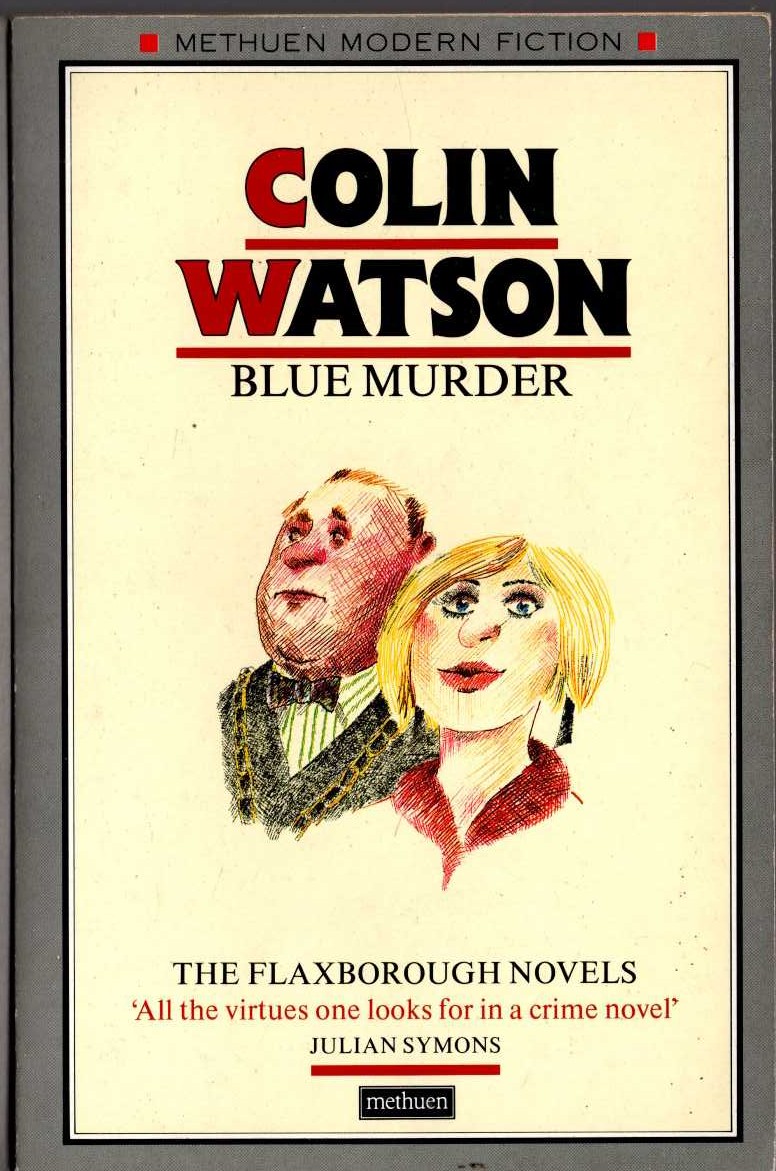 Colin Watson  BLUE MURDER front book cover image