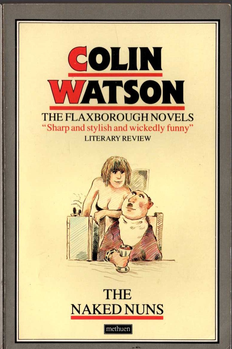 Colin Watson  THE NAKED NUNS front book cover image