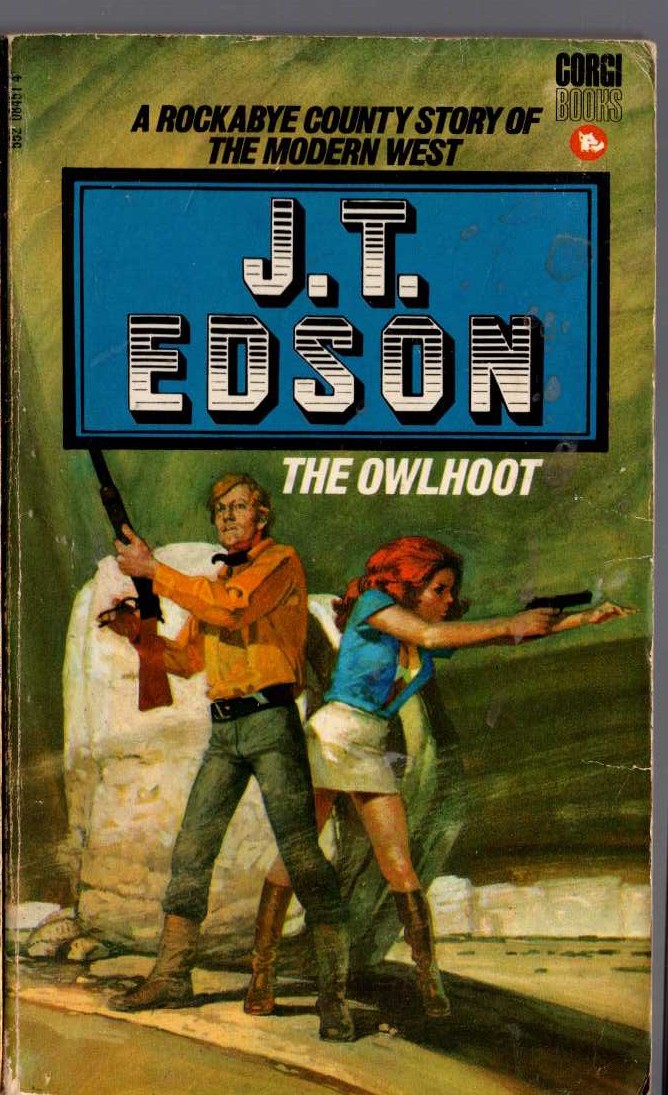 J.T. Edson  THE OWLHOOT front book cover image