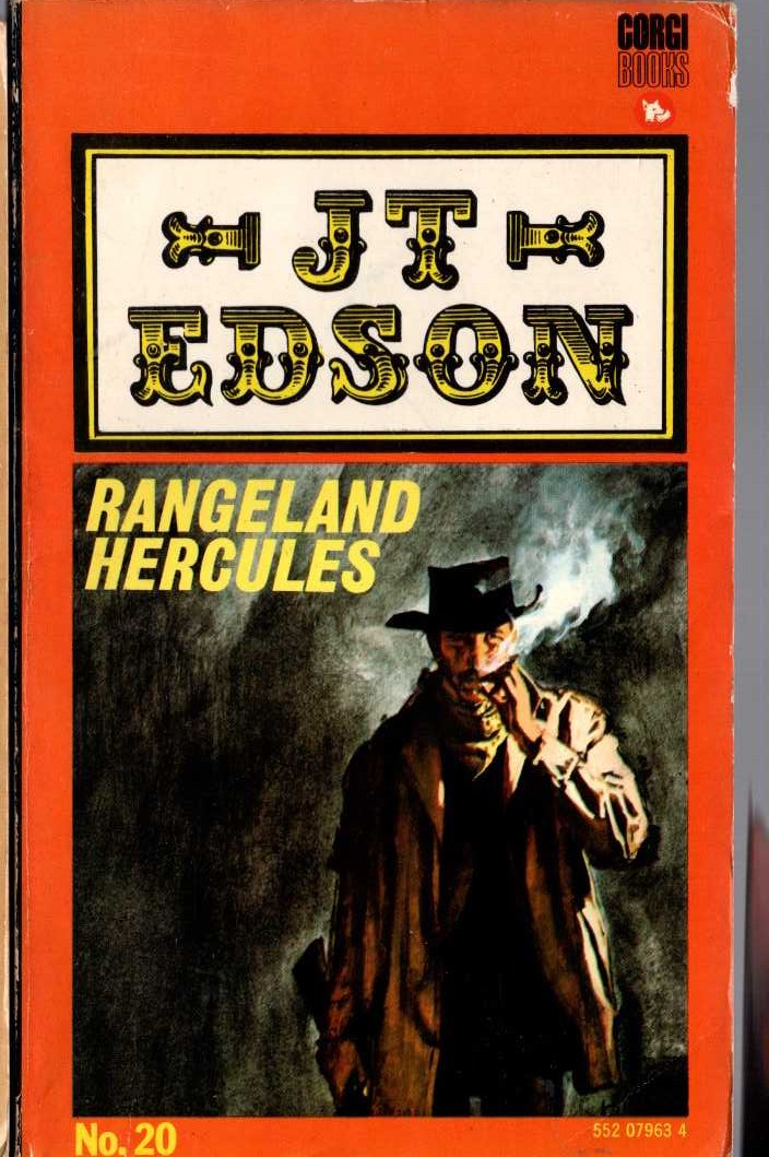 J.T. Edson  RANGELAND HERCULES front book cover image