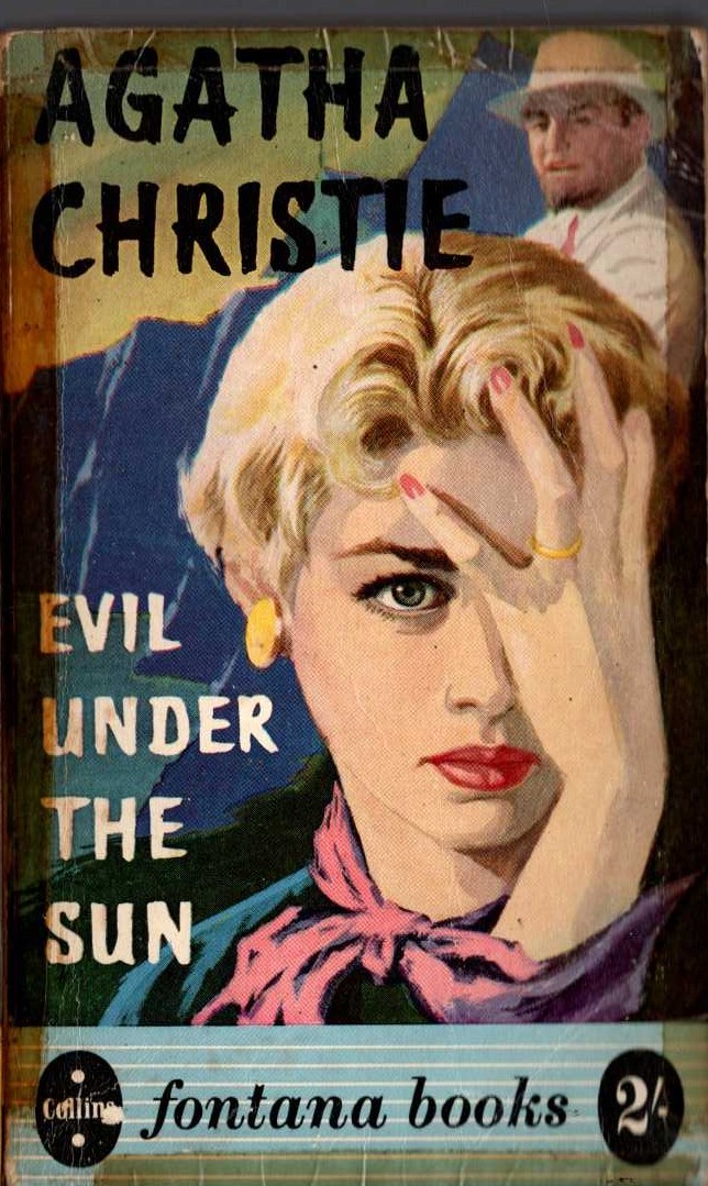 Agatha Christie  EVIL UNDER THE SUN front book cover image