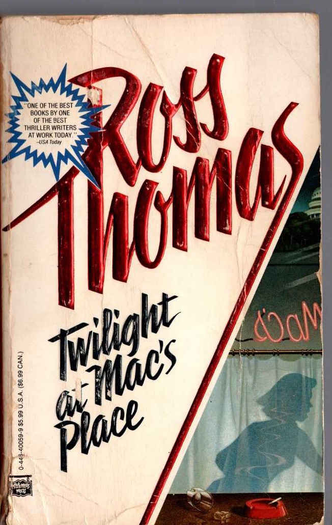 Ross Thomas  TWILIGHT AT MAC'S PLACE front book cover image