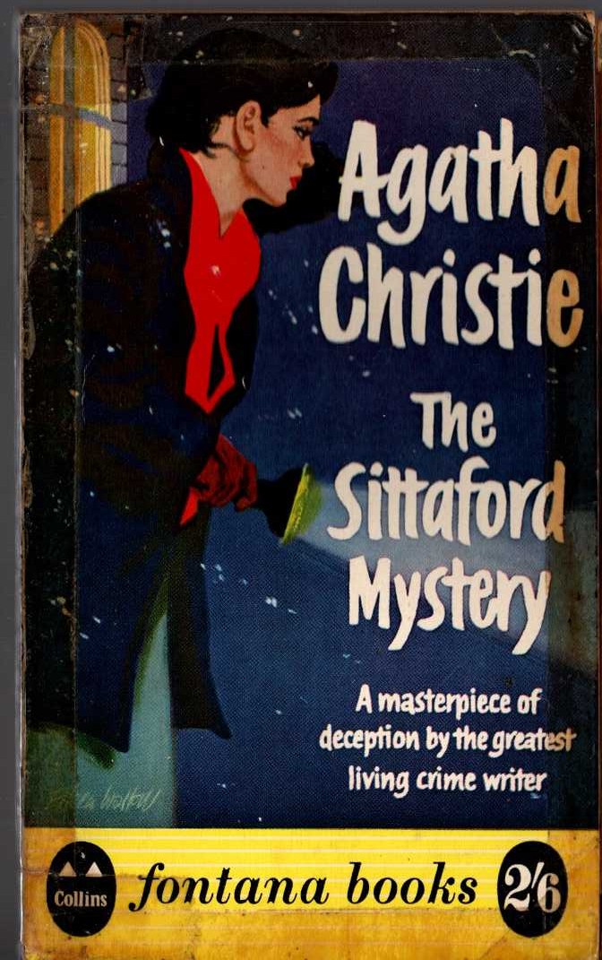 Agatha Christie  THE SITTAFORD MYSTERY front book cover image