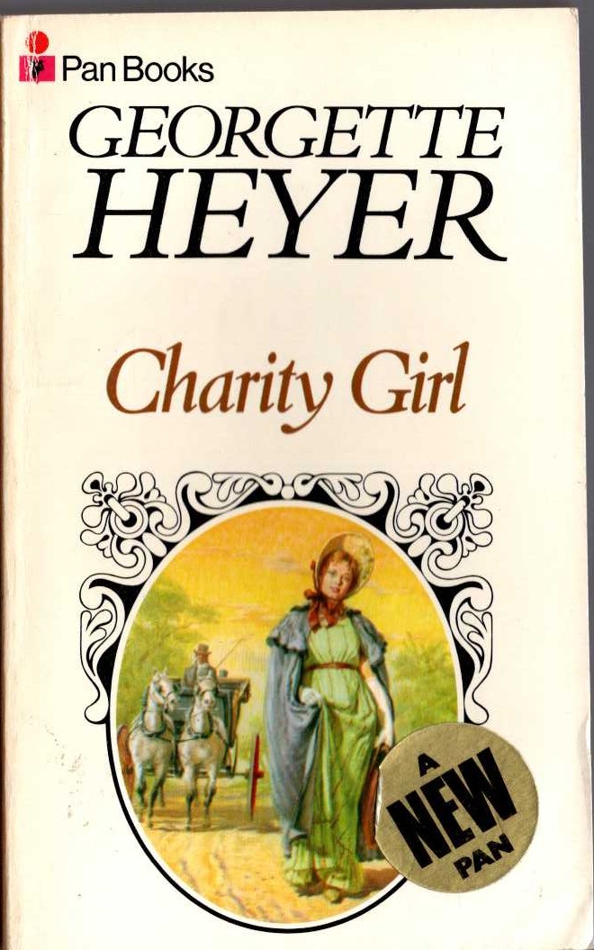Georgette Heyer  CHARITY GIRL front book cover image