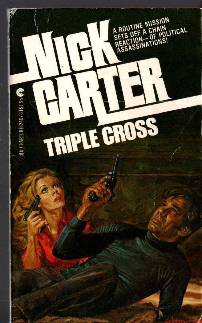 Nick Carter  TRIPLE CROSS front book cover image