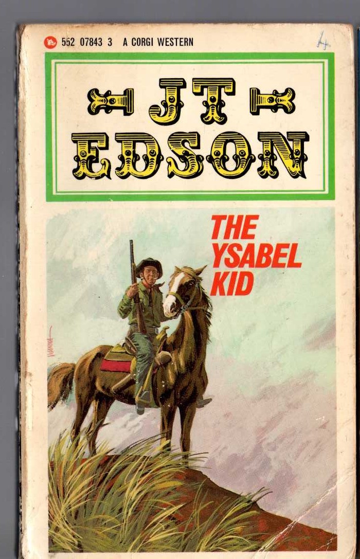 J.T. Edson  THE YSABEL KID front book cover image
