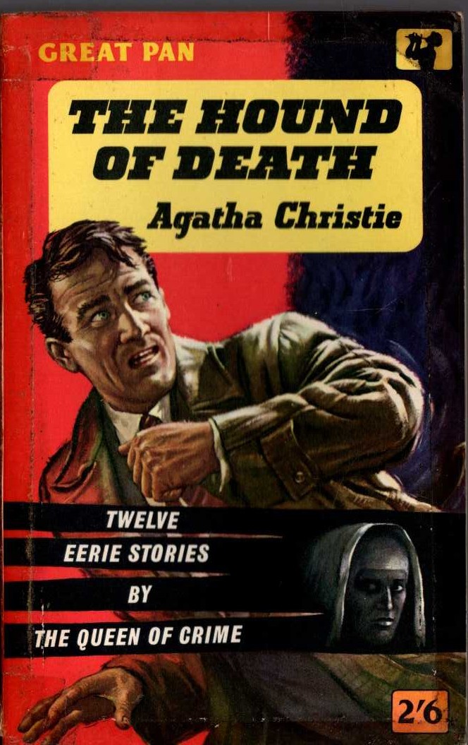 Agatha Christie  THE HOUND OF DEATH front book cover image