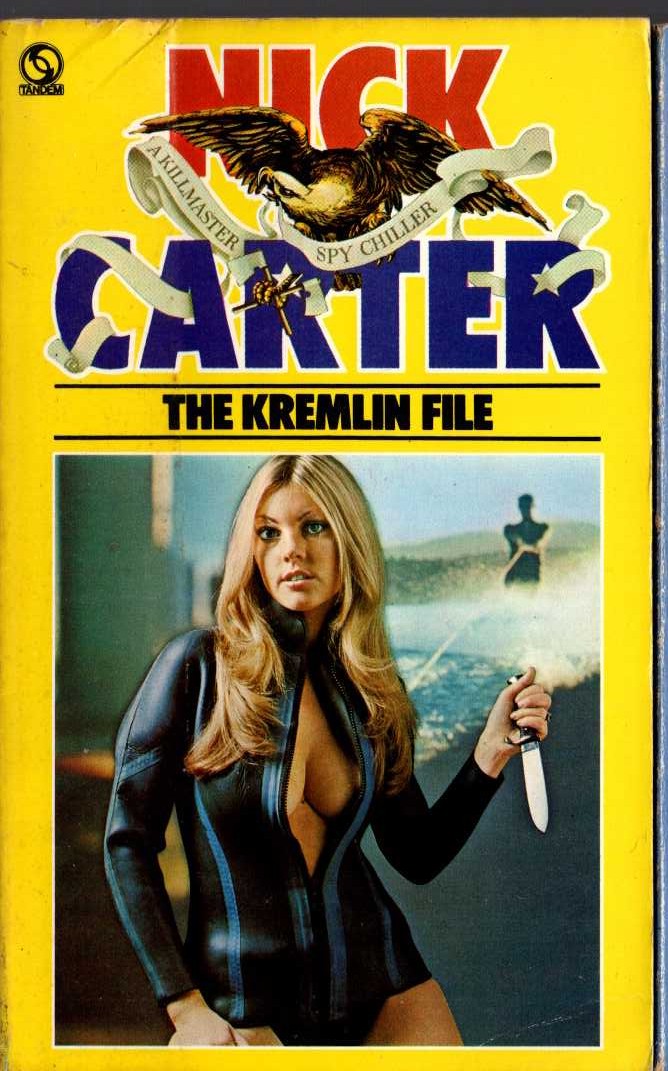 Nick Carter  THE KREMLIN FILE front book cover image